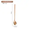 Cuchara de Acero Inoxidable 304 Creativa Cuchara de Café Forma de Gota de Agua Cuchara para Remover Cuchara para Extraer Miel Cuchara de Postre Cuchara Pequeña