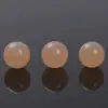 Contas Soltas de Jade Hetian Atacado, Contas de Ágata de Qinghai, Contas Redondas de Água Clara Coloridas, Rosa Raiz de Lótus, Azul, Roxo Fumê Acessórios para Joias