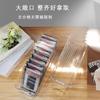 Caixa de Armazenamento de Plástico de Mesa Acrílico Transparente Caixa de Armazenamento de Cosméticos Caixa Organizadora de Dormitório Caixa de Armazenamento para Quarto Atacado