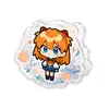 Acrílico bidimensional marca animación personalizada dibujos animados humanoide flujo cáñamo HD doble grueso transparente marca personalizada