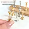 Base de Metal para Práctica de Uñas con Piezas de Ajedrez Elevadas Soporte Fijo para Piezas de Uña Portátiles Herramientas para Uñas en Forma de Y Grandes y Pequeñas