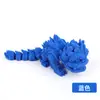 Modelo de impresión 3D juguete articulado móvil Kirin león regalo de Año Nuevo modelo Xingshi decoración de escritorio dragón de cristal