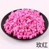 Cuentas Cuadradas de Agujero Grande de 7*7mm Cuentas Tejidas a Mano Cuentas Sueltas de Acrílico Accesorios para Joyería DIY Cadena para Teléfono Móvil Pulsera