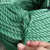 Corda de nylon verde 4MM5MM6MM8MM10MM corda de polietileno embalagem em arco rede de amarração