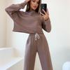 2026 Venta Caliente Transfronteriza Sitio Independiente Ebay Nuevo Otoño Moda Europea y Americana Casual Conjunto de Dos Piezas