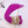 Dourado Rosa Laço Falso Laço Tecido à Mão Laço Laço Pulseira Colar Acessórios Corda diy Laço Laço