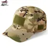 Nuevo Sombrero Táctico de Camuflaje con Soporte para Gafas, Protección Solar para Todas las Estaciones, Sombrero de Camuflaje para Senderismo, Sombrero de Entrenamiento, Gorra de Béisbol con Velcro