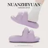 Pantuflas Rojas de Huella de Gato Talla Grande para Mujer Verano Lindas para Interiores Casa Baño Ducha Pisar Caca Pareja Zapatillas de Suela Gruesa