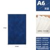 Caderno personalizado com janela, grade e fivela, bloco de notas A5, diário, caderno para escritório, caderno de folhas soltas, personalização.