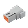 Conector Automotivo Dtm06-2S Conector à Prova d'Água Dtm04-12Pa Plug de Acoplamento Soquete Macho e Fêmea