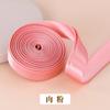 Tira de dobladillo para cheongsam Hengmeihe, 2 cm, tela de satén, rollo entero, cinta con borde doblado, accesorios de seda sintética