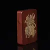 Madera de Azufaifo Golpeada por el Rayo Dorado Zhao Gongming Dios de la Riqueza Colgante de 46 Cartas Colgante Taoísta Suministro en Vivo Gran Cantidad Negociable