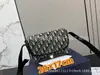 Nova Bolsa de Almofada Masculina de Lona Bordada Clássica Bolsa de Ombro de Marca Tendência Bolsa Transversal Masculina Bolsa Cilindro Sela