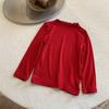 Ropa para Niños Weimu Camiseta Básica para Niñas Otoño 2026 Nueva Camiseta de Manga Larga para Niños Top Ropa de Otoño para Bebés Niñas
