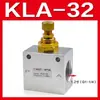 Válvula de control de flujo de válvula de mariposa unidireccional KLA-06/KLA-08/KLA-10/KLA-15/KLA-20-25/50