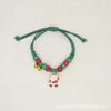 Nueva Europa y Estados Unidos popular pulsera de personaje de dibujos animados navideños de Amazon Papá Noel regalo para niños suministro de fabricantes
