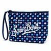 Moda Europeia e Americana Estampa de Leopardo Material de Mergulho Bolsa de Cosméticos Design de Nicho Bolsa para Batom e Cosméticos Bolsa de Higiene Pessoal Portátil para Viagem