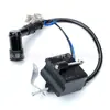 Paquete de Encendido de Alto Voltaje para Motor de Bicicleta Modificada 49-80CC Tapa de Bobina de Encendido Modelo Negro Accesorios para Mini Motocicleta