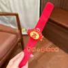 Muñeco de Peluche de Año Nuevo Anillo de Presión Lindo Pequeño Dios de la Riqueza Caballo de la Suerte Bolsa de la Suerte Anillo de Mano de la Suerte Pequeño Regalo Festivo