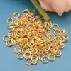 Conexão de pingente de pulseira fivela anel fechado em forma de O anel único brincos DIY feitos à mão anel de conexão de joias material acessórios atacado