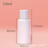 Frasco de Loção 50/75/100/200ml Frasco Refil para Tônico e Produtos de Cuidados com a Pele Plástico PET Frasco Refil para Limpador Facial