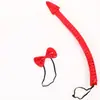 Faixa de Cabeça com Chifres de Halloween Conjunto de Tridente Faixa de Cabeça de Diabo Vermelho Adereços para Show de Máscaras Infantil e Adulto