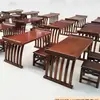 Nuevo Estilo Chino Madera Maciza Mesa de Aprendizaje Chino Mesa de Silla Mesas y Sillas para Clase de Entrenamiento Jardín de Infancia Mesa Antigua de Caligrafía y Pintura Mesa de Caligrafía para Estudiantes