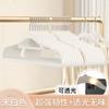 Percha de flocado gruesa para colgar ropa del hogar, antideslizante, sin costuras, acabado de armario, almacenamiento de ropa, soporte para colgar ropa, estante para ropa al por mayor