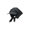 Pañuelo para la cabeza estilo Jennie con correa, Versión coreana para mujer, Sombrero de protección solar transpirable de secado rápido en color liso para primavera y verano