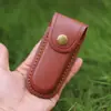 Funda de Cuero de Vaca de Dos Capas Universal 2024 Bolsillo Pequeño con Solapa para Camping Almacenamiento en Pantalones Funda de Cuero Portátil de Otro Tipo