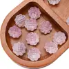 10 cuentas de cristal de girasol degradado hechas a mano accesorios DIY cadena para teléfono móvil con cuentas hechas a mano pendientes colgante cuentas sueltas venta al por mayor