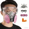 Máscara de Gás Máscara Facial Completa para Pintura com Spray, Pesticidas, Químicos, Reforma, Gás, Formaldeído, Modelo 6200, Vendas Diretas da Fábrica Transfronteiriças