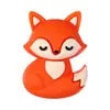 Personalização de moldes de contas de silicone 3D, montagem de cordões de contas com IP de desenhos animados de animais transfronteiriços, acessórios para joias DIY, moldes de contas soltas