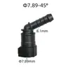 7.89-Id6 Filtro Cabeça Reta Adequado para Volkswagen Fivela Unilateral Conector de Mangueira de Combustível Macho para Bico Injetor