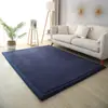 Alfombra Gruesa de Coral Fleece de 3 cm para Sala de Estar, Alfombrilla Moderna Simple para Piso junto a la Cama del Dormitorio, Alfombra para Sofá, Alfombrilla Tatami