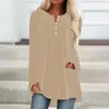 Camisa de veludo feminina outono 2024 europeia e americana nova, decote V, botões no peito, pregas, barra assimétrica, manga longa