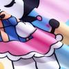 Maiô de Peça Única Estilo Princesa para Meninas Verão 2025 Novo Conjunto de Roupa de Banho de Manga Curta para Crianças Pequenas