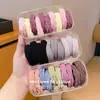 Gomas de Pelo Gruesas y de Colores para Niños, Bandas para Recoger el Cabello en Cola de Caballo Alta que No Dañan el Cabello, Anillos para el Cabello sin Marcas para Niñas Pequeñas, Elásticos de Alta Elasticidad y Duraderos