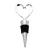 Tapón de vino con forma de corazón tapón de conservación de vino venta caliente transfronteriza caja de regalo de aleación de zinc suministros para hotel bar boda al por mayor