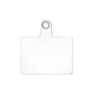 Funda para Teléfono Móvil Transparente Clip Cordón para Teléfono Móvil Junta Cadena para Colgar Parche Piezas de Fijación Cuerda Adhesiva Trasera Parche Piezas de Conexión Universales