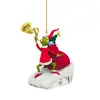Venta Caliente 2023 Joyería de Árbol de Navidad Colgante Acrílico Divertido Grinch Verde Decoración de Coche y Hogar Adornos Colgantes