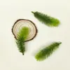 Agulhas de Pinheiro Simuladas, Plantas Artificiais, Buquês de Agulhas de Pinheiro de Natal, Enfeites para Fotos, Materiais para Guirlandas DIY Feitas à Mão