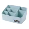 Caixa Organizadora de Mesa com Divisórias Porta-Canetas Canetas de Aquarela Lápis Papelaria Sala de Estar Escritório Dormitório Organizador de Itens Diversos