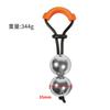 C351 Anillo de Peso Naranja Ejercitador para Hombres Entrenador de Resistencia de Larga Duración Dispositivo de Masturbación No Vibratorio Lote
