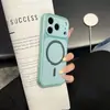 Para iPhone 18 Pro Max Funda Magnética de Cuero con Sensación de Piel para Teléfono Apple 16 Disipación de Calor Lateral Anticaídas Cubierta Protectora