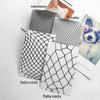 Meia-calça de rede com malha branca grande, sexy, tipo rede de pesca, para mulheres, verão, fina, tendência INS