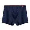 Ropa interior de algodón para hombre Entrepierna de algodón Alta elasticidad Cintura media Boxer para niño Ropa interior Boxer para estudiante del año de nacimiento