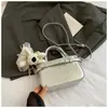Bolso Cruzado de Hombro Único de Color Sólido Elegante Estilo Verano 2026 para Mujer, Bolso de Moda de Alto Valor, Bolso de Mano Simple Casual