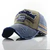 Seleção Abrangente de Bonés de Baseball Vintage para Mulheres, Bonés de Baseball Lavados Populares 96 com Bordas Desfiadas, Chapéus de Novo Estilo, Chapéus de Sol para Homens