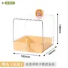 Bacia para Banho de Papagaio, Comedouro/Bebedouro para Pássaros, Acessórios de Banho para Calopsitas e Periquitos, Banho à Prova de Salpicos para Papagaios